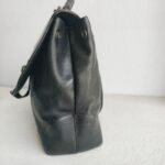 Delvaux Modele Depose Messenger Black Calfskin with Silver Hardware #GUUUS-1 - Image 7