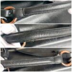 Delvaux Modele Depose Messenger Black Calfskin with Silver Hardware #GUUUS-1 - Image 27