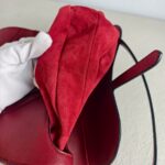 Dior Saddle Bag Medium Maroon Leather with Gold Hardware #GUUUL-1 - Image 30