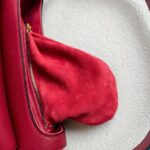 Dior Saddle Bag Medium Maroon Leather with Gold Hardware #GUUUL-1 - Image 29
