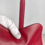 Dior Saddle Bag Medium Maroon Leather with Gold Hardware #GUUUL-1 - Image 24