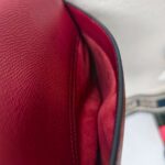 Dior Saddle Bag Medium Maroon Leather with Gold Hardware #GUUUL-1 - Image 35