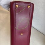 Fendi Peekaboo Maroon Leather with Mesh Defender Cover #RSUC-1 - Image 10