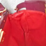 Fendi Peekaboo Maroon Leather with Mesh Defender Cover #RSUC-1 - Image 26