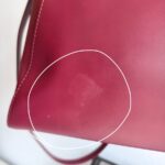 Fendi Peekaboo Maroon Leather with Mesh Defender Cover #RSUC-1 - Image 5