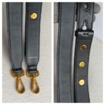 Fendi Strap Black Leather and Gold Hardware #ROTR-1 - Image 4