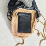 Gucci GG Marmont Bucket Black Leather with Gold Hardware #GUUKT-2 - Image 19