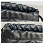 Gucci GG Marmont Bucket Black Leather with Gold Hardware #GUUKT-2 - Image 9