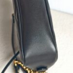 Gucci GG Marmont Mini Black Leather with Gold Hardware #GUUCR-1 - Image 12