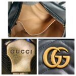 Gucci GG Marmont Mini Black Leather with Gold Hardware #GUUCR-1 - Image 26