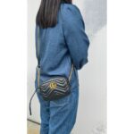 Gucci GG Marmont Mini Black Leather with Gold Hardware #GUUCR-1 - Image 30