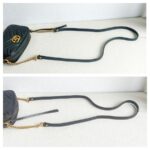 Gucci GG Marmont Mini Black Leather with Gold Hardware #GUUCR-1 - Image 24