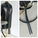 Gucci GG Marmont Mini Black Leather with Gold Hardware #GUUCR-1 - Image 23