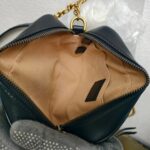 Gucci GG Marmont Mini Black Leather with Gold Hardware #GUUCR-1 - Image 28