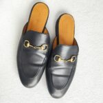 Gucci Princetown Slipper Size 38.5 Black Leather #GUUCC-3 (20)