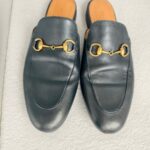 Gucci Princetown Slipper Size 38.5 Black Leather #GUUCC-3 - Image 3