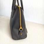 Hermes Bolide 25 Black Epsom Leather with Gold Plated Hardware Bag #GUUYU-1 - Image 8