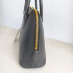 Hermes Bolide 25 Black Epsom Leather with Gold Plated Hardware Bag #GUUYU-1 - Image 7