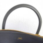 Hermes Bolide 25 Black Epsom Leather with Gold Plated Hardware Bag #GUUYU-1 - Image 19