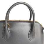 Hermes Bolide 25 Black Epsom Leather with Gold Plated Hardware Bag #GUUYU-1 - Image 17