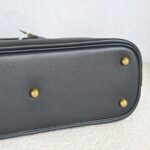 Hermes Bolide 25 Black Epsom Leather with Gold Plated Hardware Bag #GUUYU-1 - Image 11