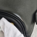 Hermes Bolide 25 Black Epsom Leather with Gold Plated Hardware Bag #GUUYU-1 - Image 13