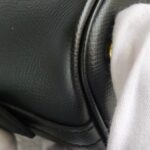 Hermes Bolide 25 Black Epsom Leather with Gold Plated Hardware Bag #GUUYU-1 - Image 15