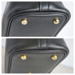 Hermes Bolide 25 Black Epsom Leather with Gold Plated Hardware Bag #GUUYU-1 - Image 12