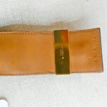 Hermes CDC Size XS Bracelet Mustard Yellow Swift Leather With Gold Plated Hardware #GUUCS-4 - Image 9