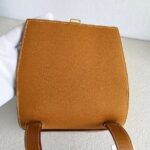 Hermes Della Mini Brown Epsom Leather with Gold Hardware #GUUYU-2 - Image 4