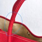 Hermes Garden Party 36cm Red Leather with Palladium Hardware #GUUYS-1 - Image 19