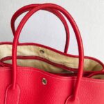 Hermes Garden Party 36cm Red Leather with Palladium Hardware #GUUYS-1 - Image 17