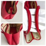 Hermes Garden Party 36cm Red Leather with Palladium Hardware #GUUYS-1 - Image 24