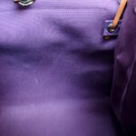 Hermes Herbag Zip 39cm Purple Canvas with Leather and Palladium Hardware #GUUCS-3 - Image 45