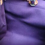 Hermes Herbag Zip 39cm Purple Canvas with Leather and Palladium Hardware #GUUCS-3 - Image 44