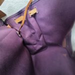 Hermes Herbag Zip 39cm Purple Canvas with Leather and Palladium Hardware #GUUCS-3 - Image 40