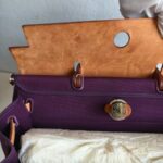 Hermes Herbag Zip 39cm Purple Canvas with Leather and Palladium Hardware #GUUCS-3 - Image 31