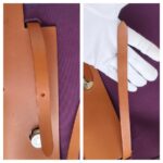 Hermes Herbag Zip 39cm Purple Canvas with Leather and Palladium Hardware #GUUCS-3 - Image 27