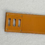 Hermes Kelly Dog Bracelet Pink Epsom Leather With Palladium Plated Hardware #GUUCS-6 - Image 10