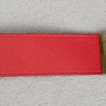 Hermes Kelly Dog Bracelet Pink Epsom Leather With Palladium Plated Hardware #GUUCS-6 - Image 3
