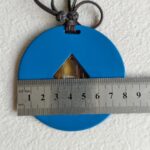 Hermes Necklace in Horn and Lacquered Wood #GUUCS-12 - Image 10