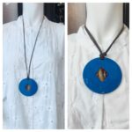 Hermes Necklace in Horn and Lacquered Wood #GUUCS-12 - Image 9