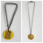 Hermes Necklace in Horn and Lacquered Wood #GUUCS-13 - Image 2