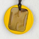 Hermes Necklace in Horn and Lacquered Wood #GUUCS-13 - Image 3