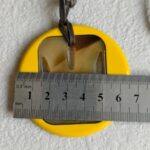 Hermes Necklace in Horn and Lacquered Wood #GUUCS-13 - Image 7