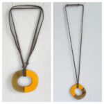 Hermes Necklace in Horn and Lacquered Wood #GUUCS-14 - Image 7