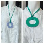 Hermes Necklace in Horn and Lacquered Wood #GUUCS-15 - Image 9