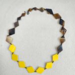 Hermes Necklace in Horn and Lacquered Wood #GUUCS-8