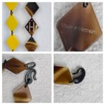 Hermes Necklace in Horn and Lacquered Wood #GUUCS-8 - Image 9