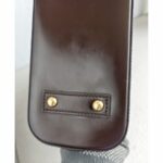 LV Alma BB Damier Ebene Coated Canvas with Leather and Gold Hardware #GUUKT-1 - Image 11